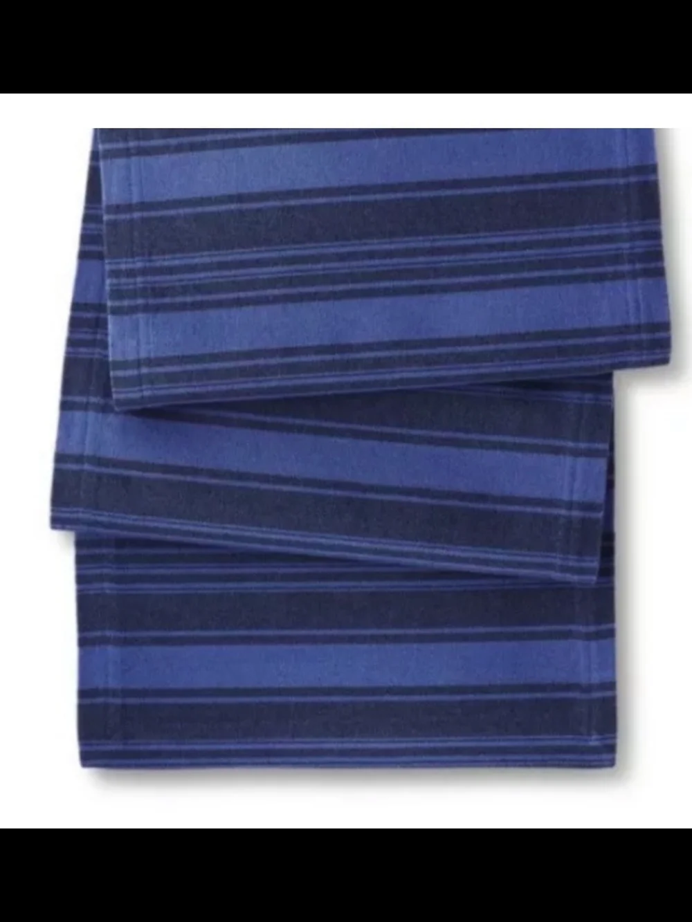 Signature by Levi Strauss Blue and Light Blue Striped Kitchen Towels